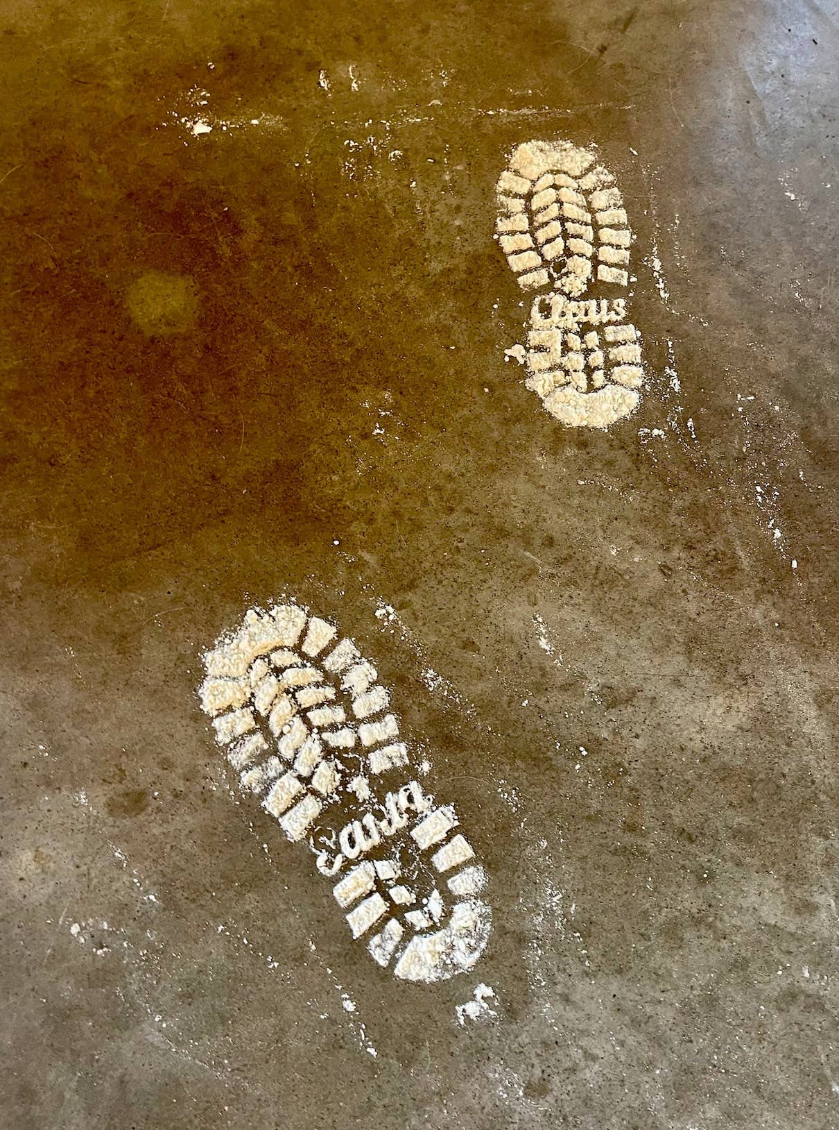 Santa Claus Footsteps