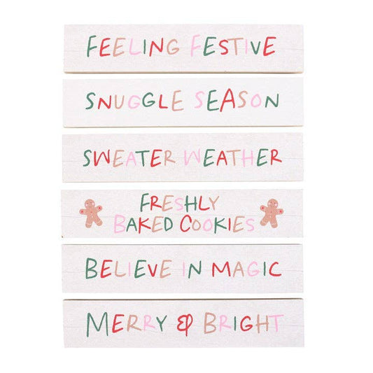 Christmas Signs 6 Different Sayings