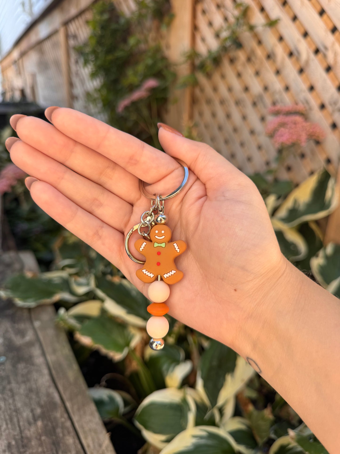 Gingerbread Man Keychain