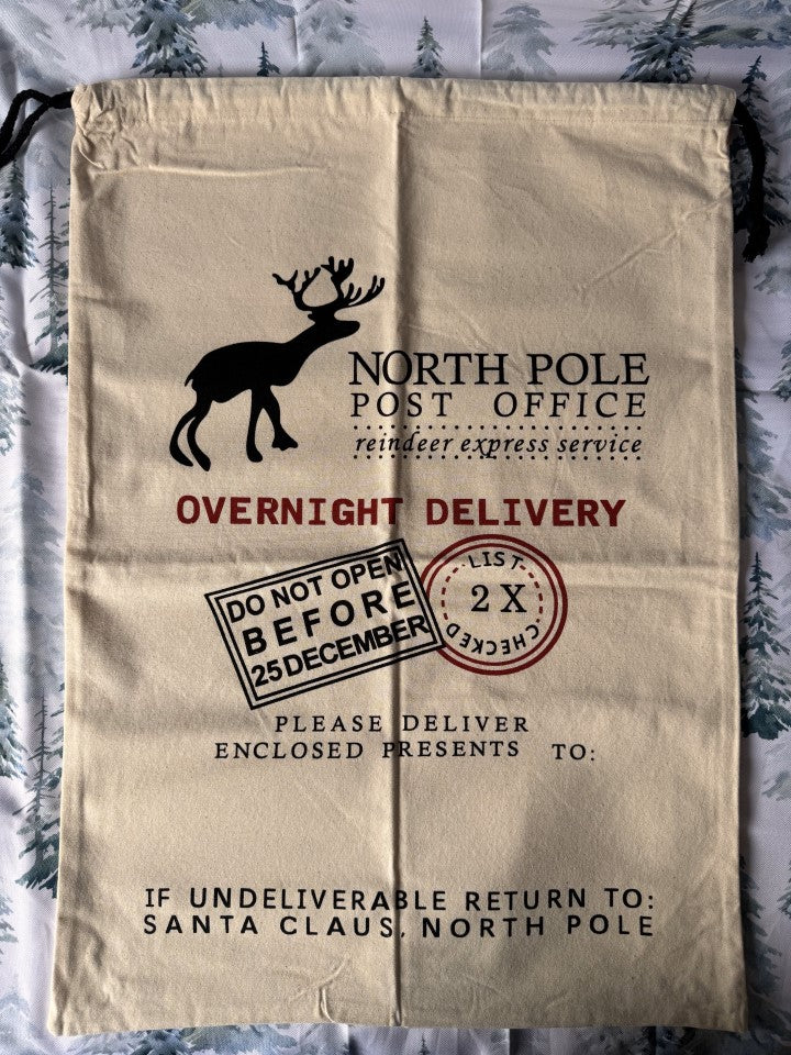 Santa Sack "North Pole Natural"