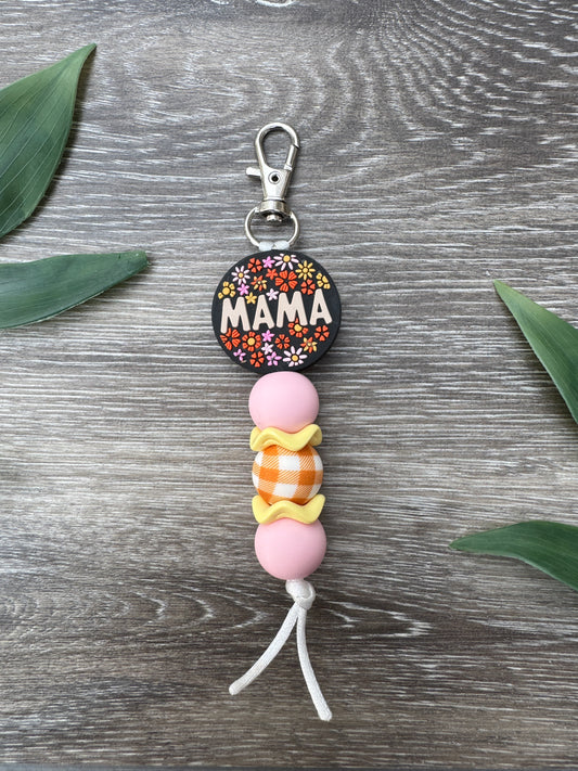 Floral Mama Keychain
