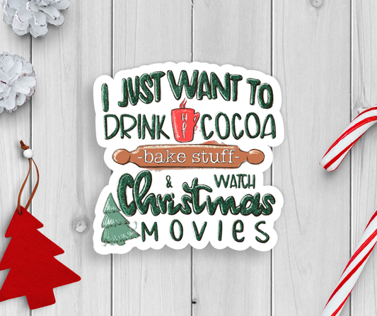 Christmas Vinyl Sticker