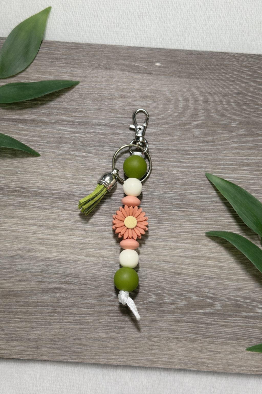 Spring Boho Keychain