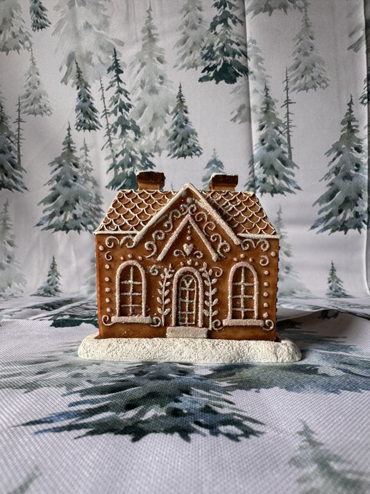 Gingerbread House Incense Cone Burner